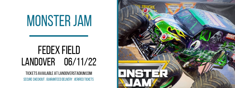 Monster Jam at FedEx Field tickets Monster Jam at FedEx Field