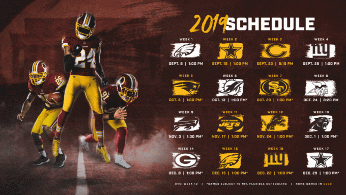 Washington Redskins vs. Detroit Lions